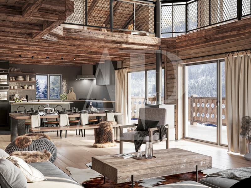 Exclusivité - Deux superbes chalets neufs sur plan à vendre (2)