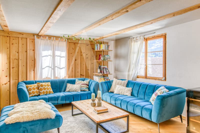 Appartement au charme d'antan au coeur de Champéry (1)