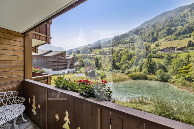 Exclusivité - Charmant appartement à vendre aux Bains à Val- D'Illiez (1)