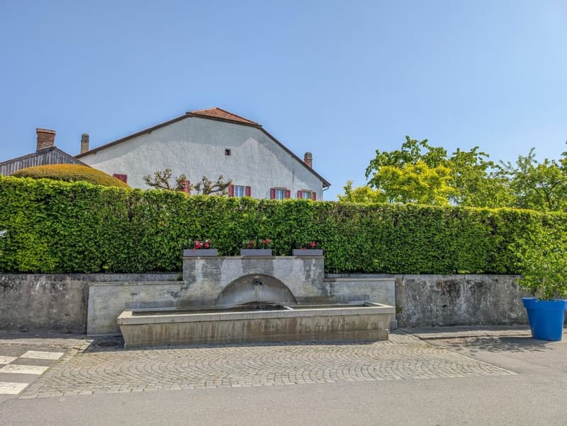 Terrain avec permis de construire à vendre au centre de Daillens (10)