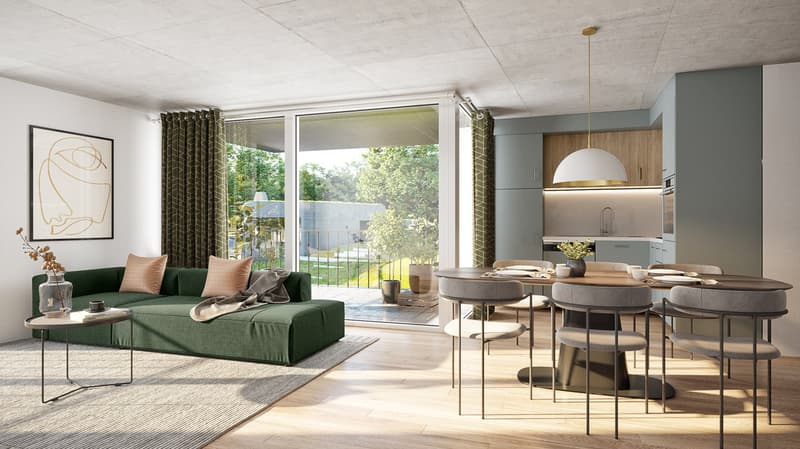 Appartement neuf de 4.5 pièces à Epalinges – Lumineux et calme (2)