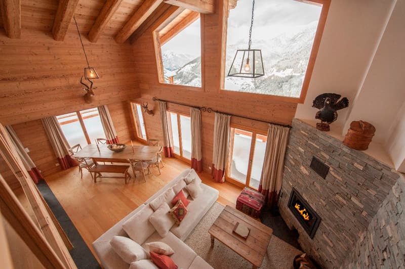 Spacieux chalet de cinq chambres avec vue panoramique (7)