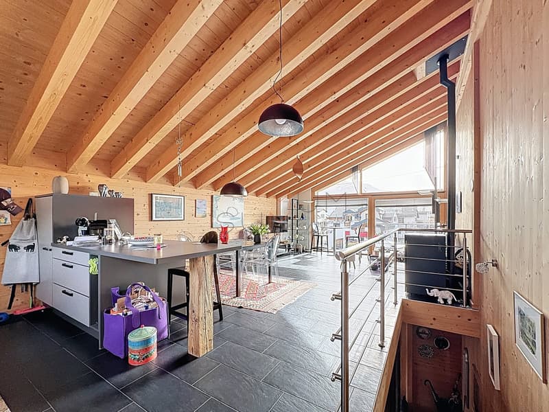 Luxurious renovated barn with 2 apartments in Savièse (2)