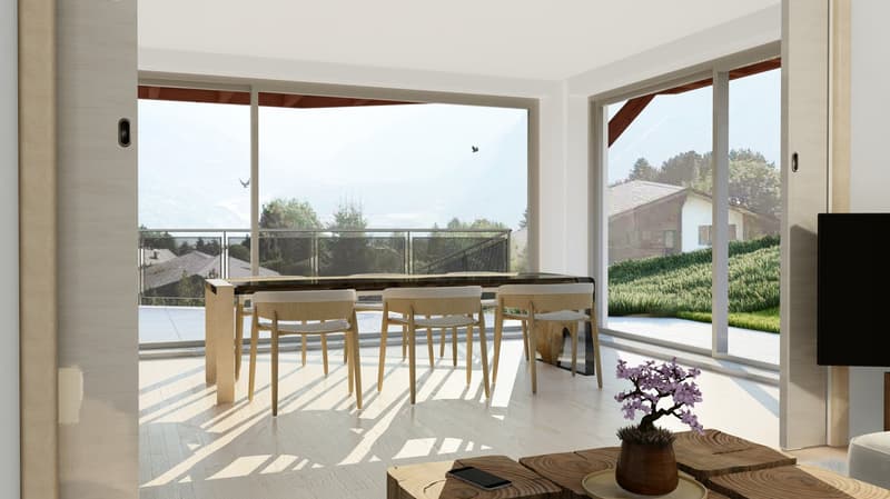 New 3.5-room apartment with terrace in Crans-Montana - Main residence (3)