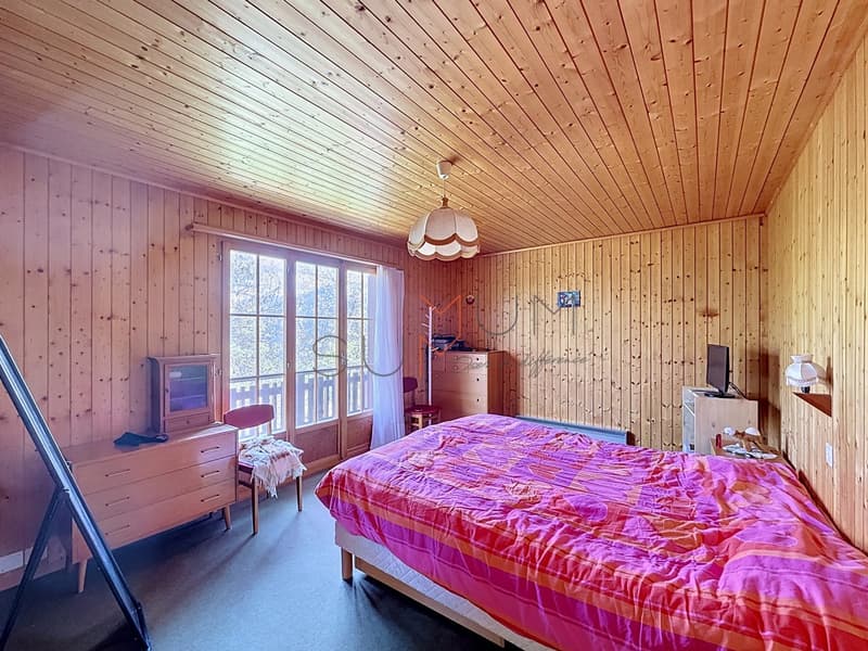 Exclusivity - 5 minutes from Ovronnaz, authentic chalet without neighbors (8)