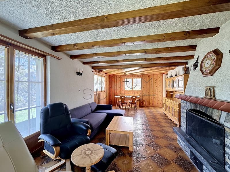 Exclusivity - 5 minutes from Ovronnaz, authentic chalet without neighbors (2)