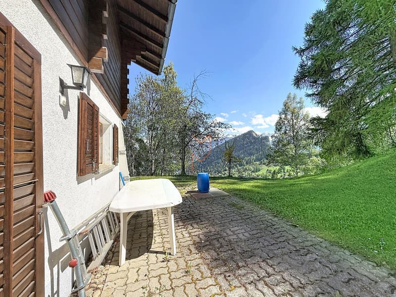 Exclusivity - 5 minutes from Ovronnaz, authentic chalet without neighbors (13)