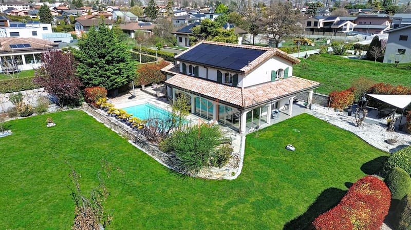 Ardon villa avec piscine sur 1'500 m² (2)