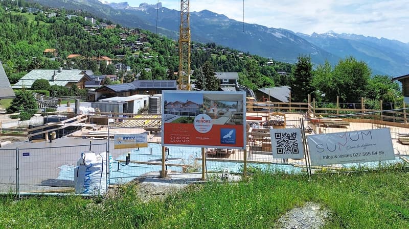 Appartement neuf de 2.5 pièces avec terrasse et vue à Crans-Montana - Résidence principale (6)