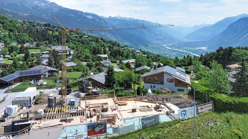 Appartement neuf de 2.5 pièces avec terrasse et vue à Crans-Montana - Résidence principale (5)