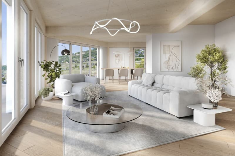 « Gardens in the City » | New homes from studio to 5 rooms in Vevey (1)