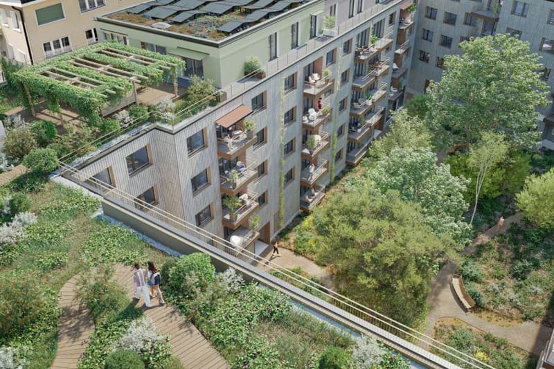 « Gardens in the City » | New homes from studio to 5 rooms in Vevey (8)