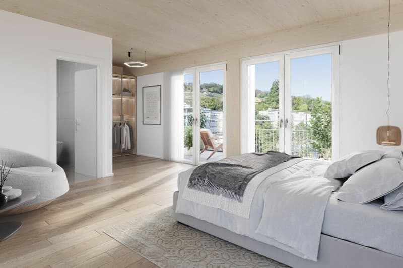 Spacious 4.5-room crossing attic with terraces of 38.5 m² (2)