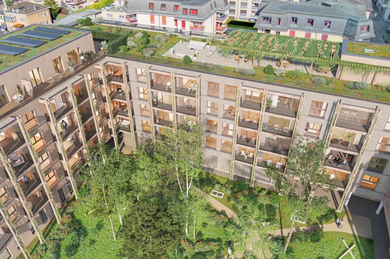 New promotion "La Feuillée" | 109 apartments from 2 to 5 rooms in Vevey (2)