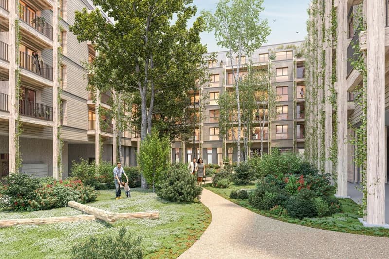 New promotion "La Feuillée" | 109 apartments from 2 to 5 rooms in Vevey (4)