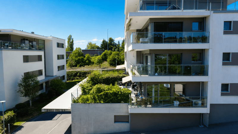 Appartement contemporain de 3.5 pièces avec jardin privatif (2)