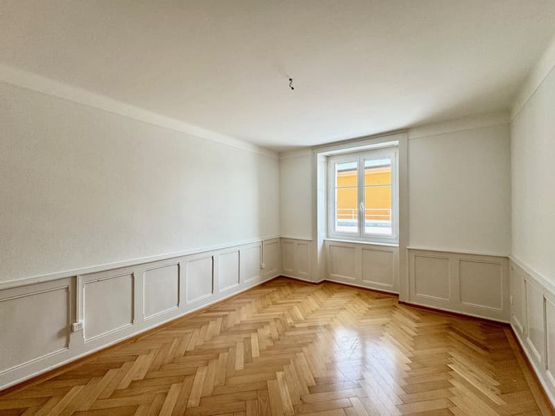 Bell'appartamento di 2 locali al piano terra con loggia (1)