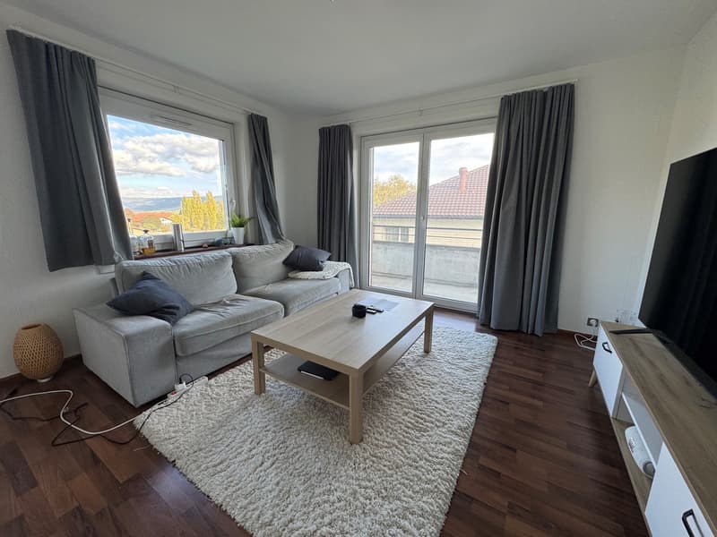 Charmant appartement de 3 pièces avec vue à Les Geneveys-sur-Coffrane (1)