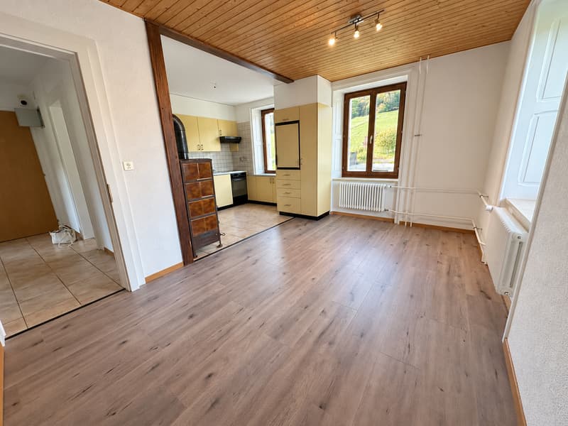 Appartement de 3 pièces lumineux à La Sagne, disponible immédiatement (4)