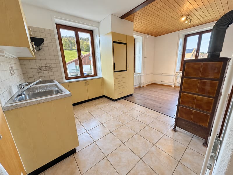 Appartement de 3 pièces lumineux à La Sagne, disponible immédiatement (5)