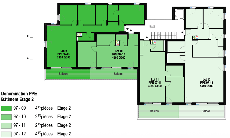 Apartment with 2.5 rooms in Remaufens – Lot 11 (3)