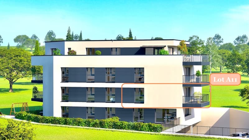 Attalens appartement de 4,5 pièces à vendre en Veveyse