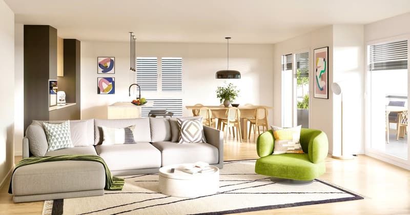 Magnifique Appartement de 4,5 pièces avec 1 place de parc à Attalens (A21) (7)