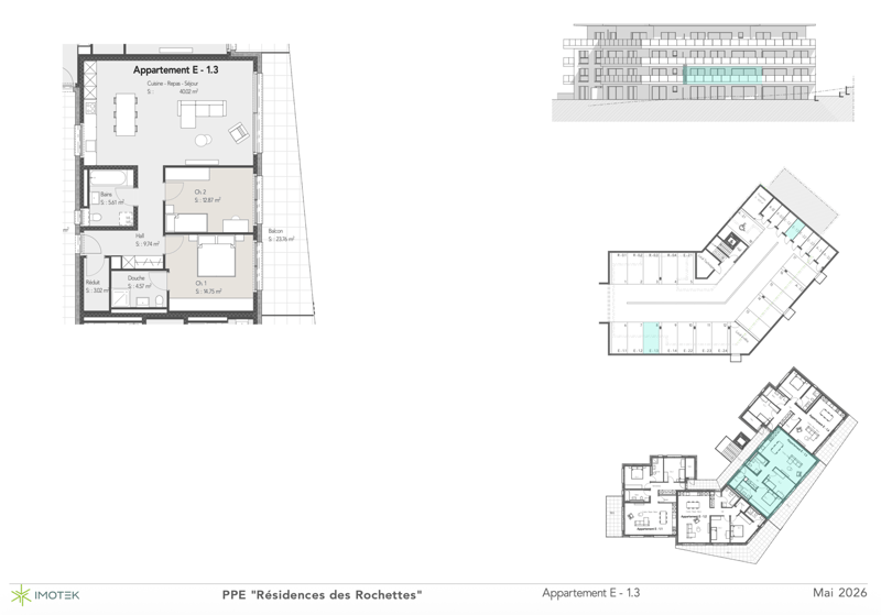 Appartement de 3.5 pièces avec jolie balcon et avec une place de parc (5)