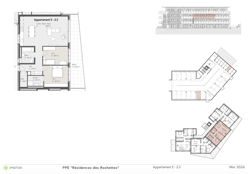 Magnifique appartement neuf de 3.5 pièces au 2ième étage. (4)