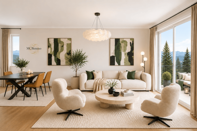 Apartment with 3.5 rooms Mountain view (1)