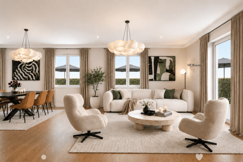 MCBimmo präsentiert eine wunderschöne 4.5-Zimmer-Neuwohnung mit Terrasse und Rasen (3)