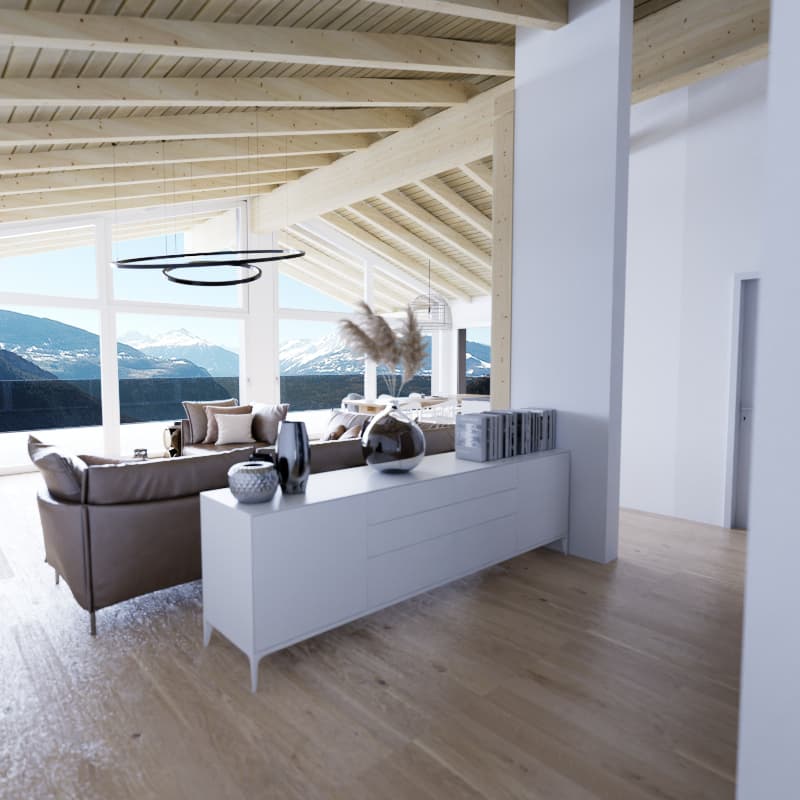 perspective 3D de la résidence en cours de réalisation