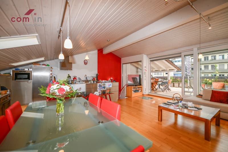 Attico duplex di 6,5 locali, terrazza di 48 m2 - Città vecchia (5)
