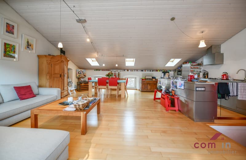 Attico duplex di 6,5 locali, terrazza di 48 m2 - Città vecchia (8)