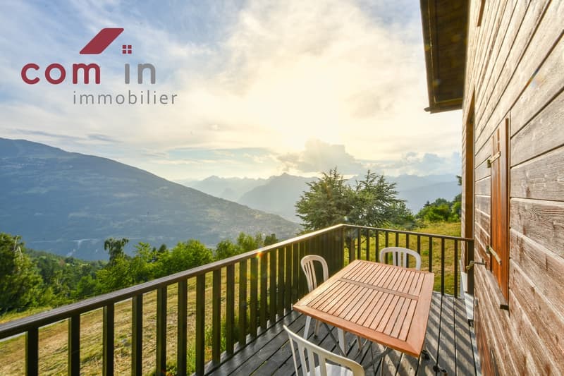 Val d'Hérens, beautiful 2002 chalet with breathtaking 180-degree view (11)