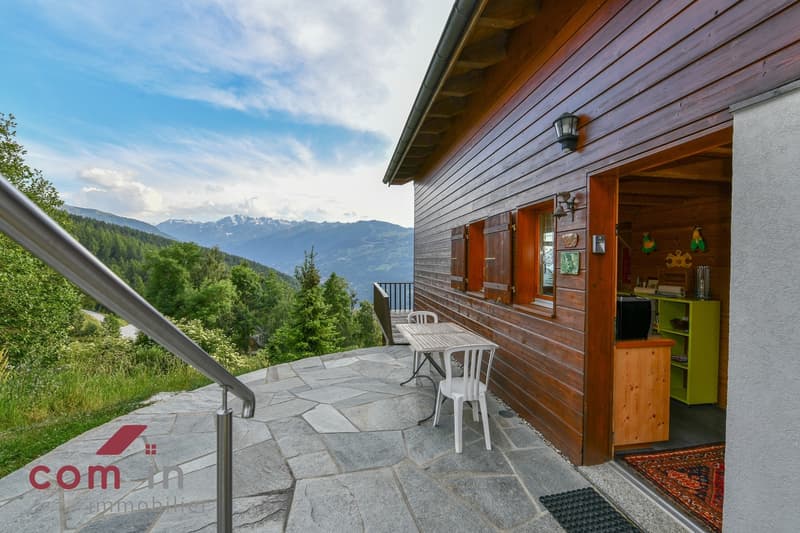 Val d'Hérens, beautiful 2002 chalet with breathtaking 180-degree view (12)