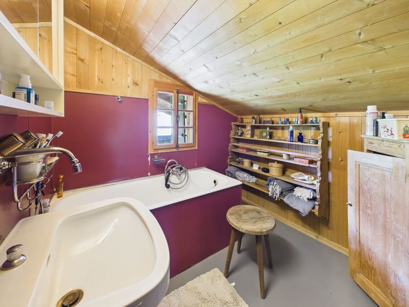 Rare opportunity to buy an old chalet in Château-d'Oex (10)