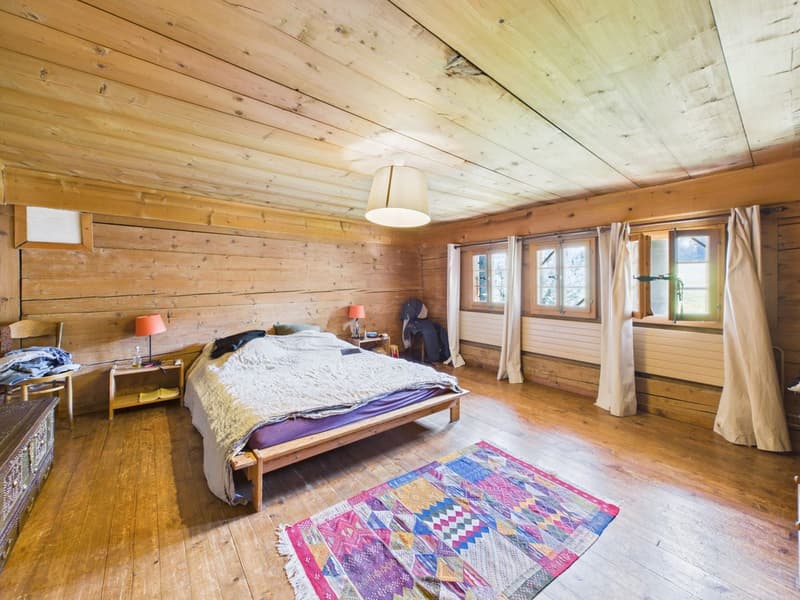 Rare opportunity to buy an old chalet in Château-d'Oex (9)
