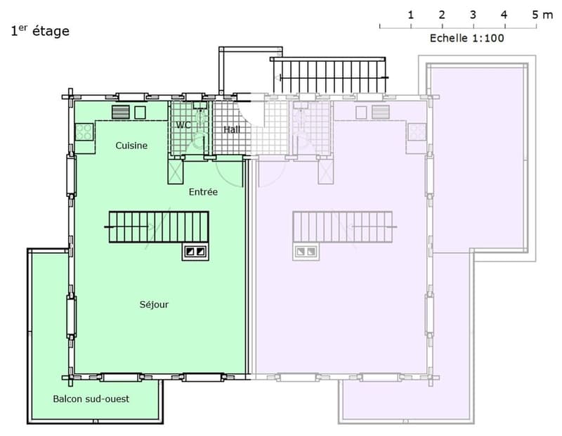 Angenehmes Dachgeschoß-Duplex in Château-d'Oex zu verkaufen (13)