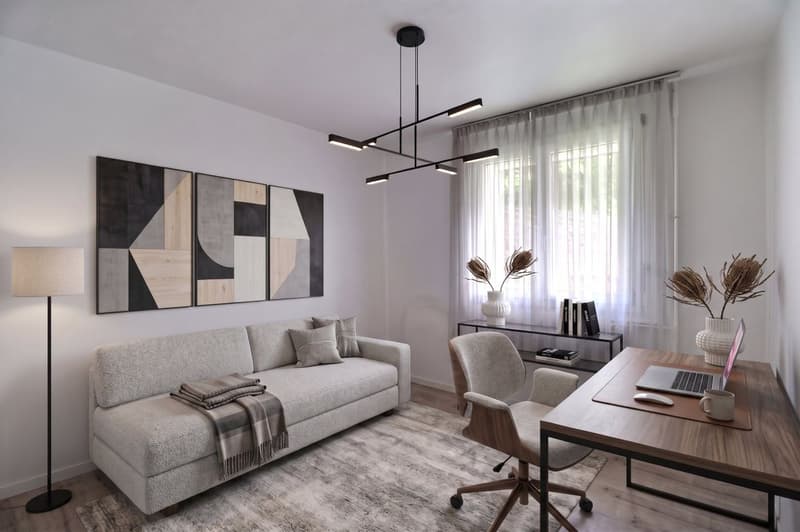 OPPORTUNITY: 4.5-ROOM APARTMENT AVAILABLE IMMEDIATELY WITH BUS STOPS NEARBY (12)