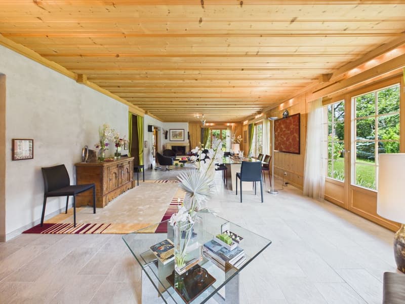 Superbe chalet à vendre à Rossinière (2)
