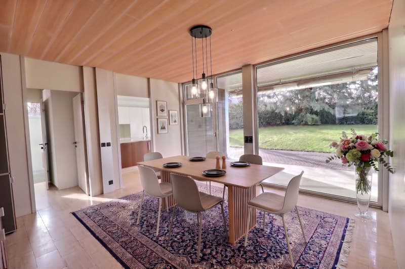 VILLA D'ARCHITECTE COMPOSEE DE 3 APPARTEMENTS AVEC UNE PISCINE ET UNE TRES BELLE VUE SUR LE LAC (4)