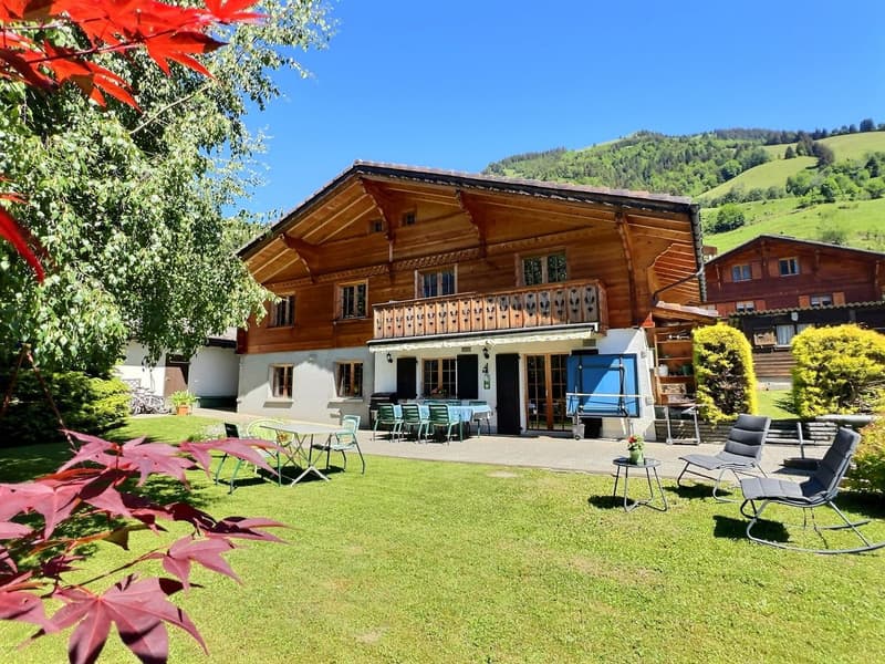 Beau chalet à vendre à Rossinière (1)