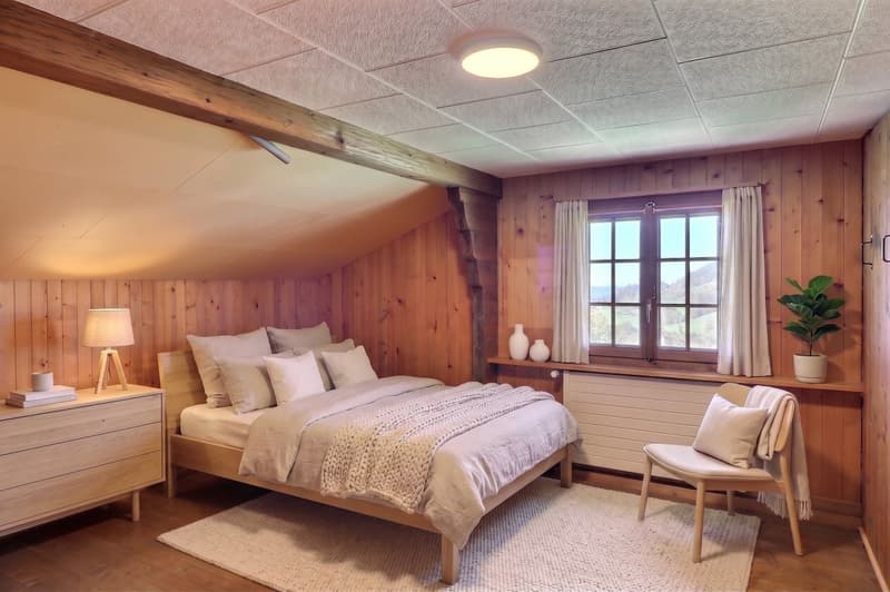 OPPORTUNITE A SAISIR - JOLI CHALET DE 5,5 PIECES AVEC BELLE VUE (13)