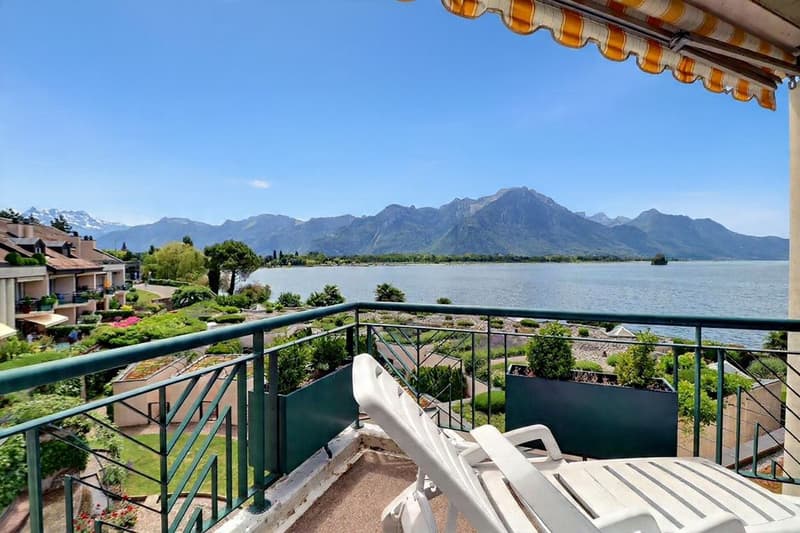 JOLI APPARTEMENT DE 4,5 PIECES AU BORD DU LAC AVEC TRES BELLE VUE PANORAMIQUE (1)
