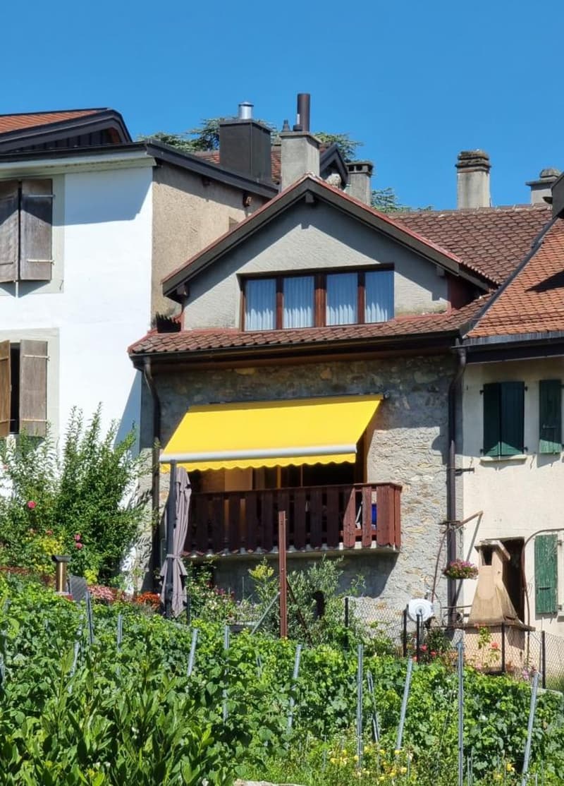 FACADE OUEST DE LA MAISON