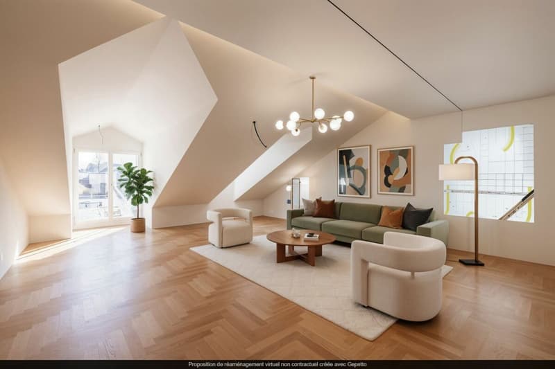 Duplex 3.5 locali a Corsier-sur-Vevey (3)