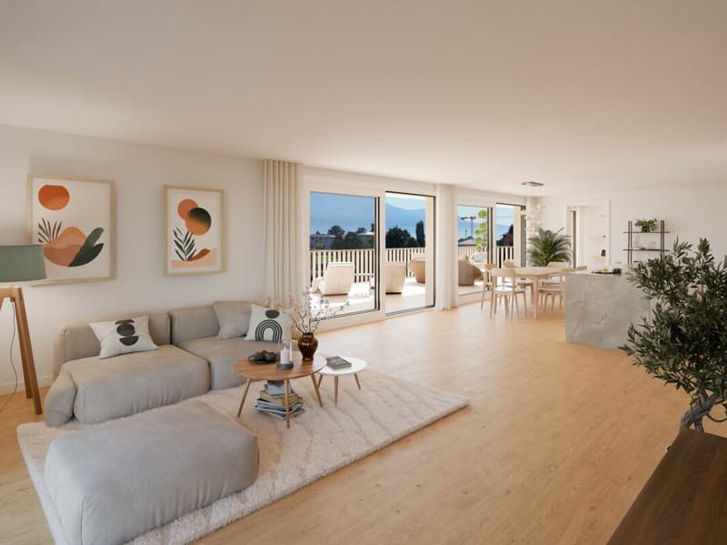 Magnifico appartamento di 2.5 locali con grande terrazza al 2° piano (7)