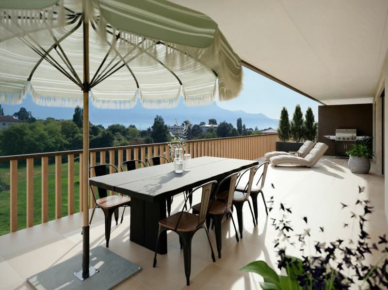 Magnifico appartamento di 2.5 locali con grande terrazza al 2° piano (6)