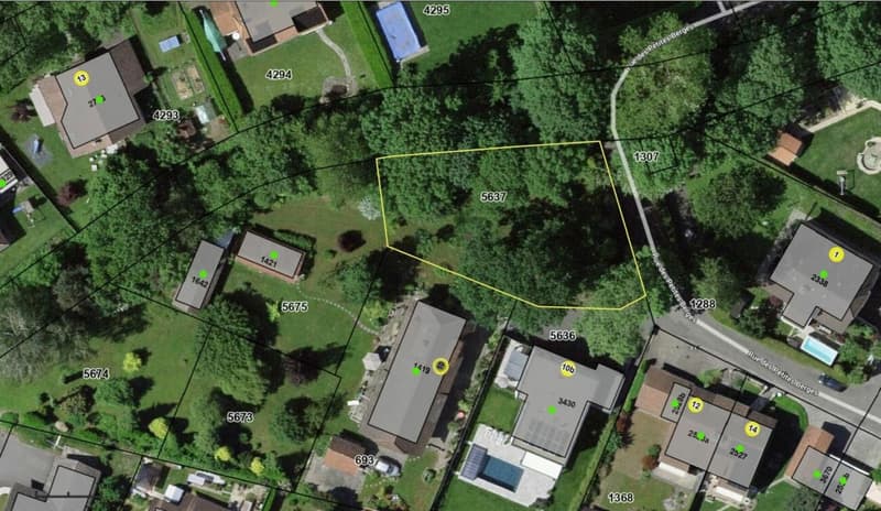 RESERVE  Terrain de 801m2 en zone villas à Payerne (2)